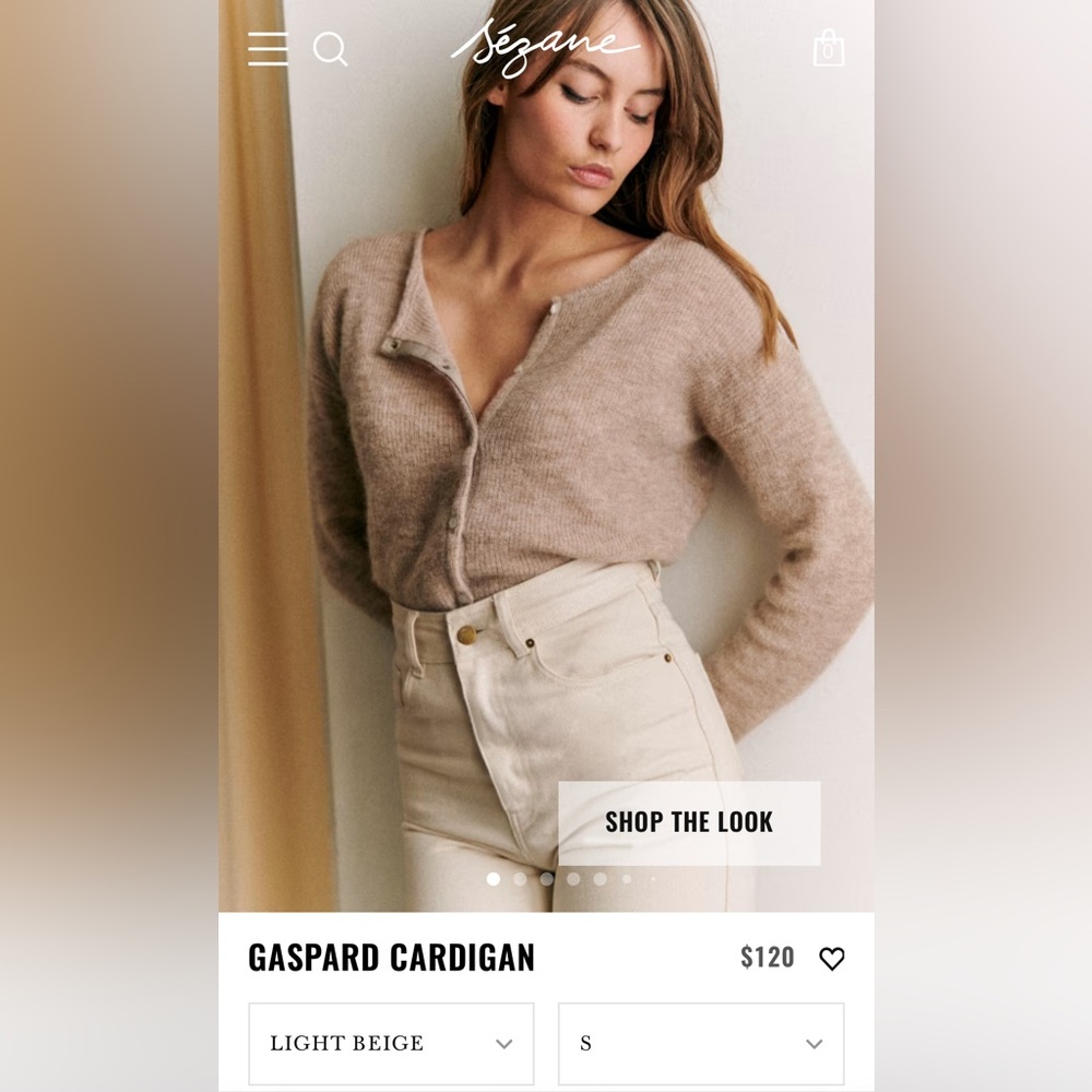 Sézane Gaspard Reversible Knit Sweater